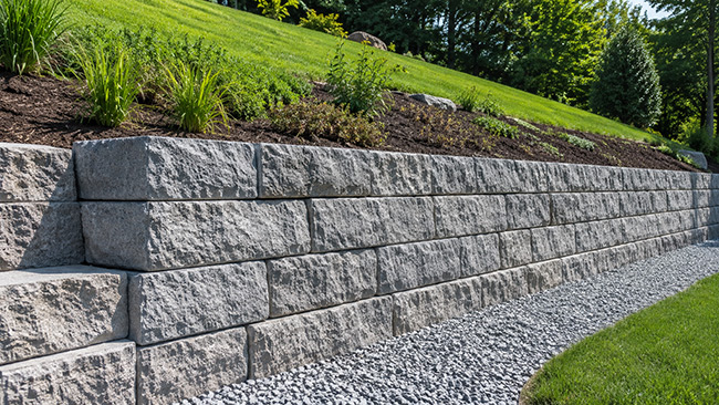 Protection and retaining works