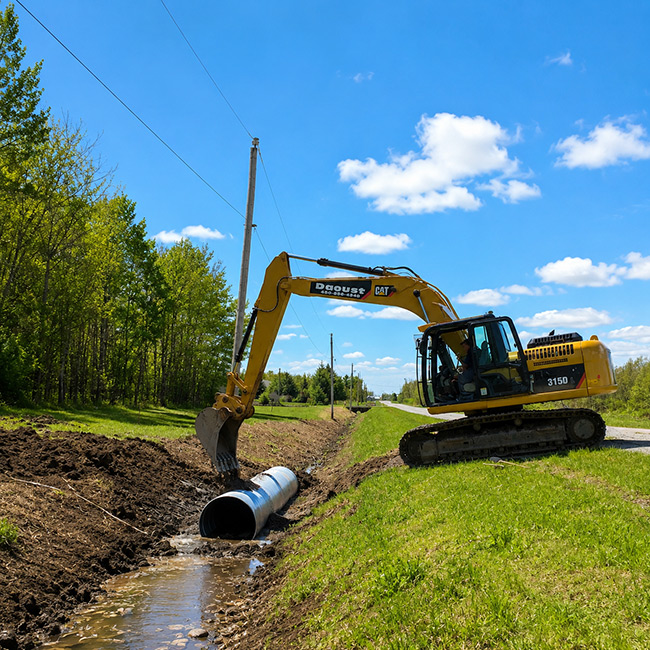 Road work and paving