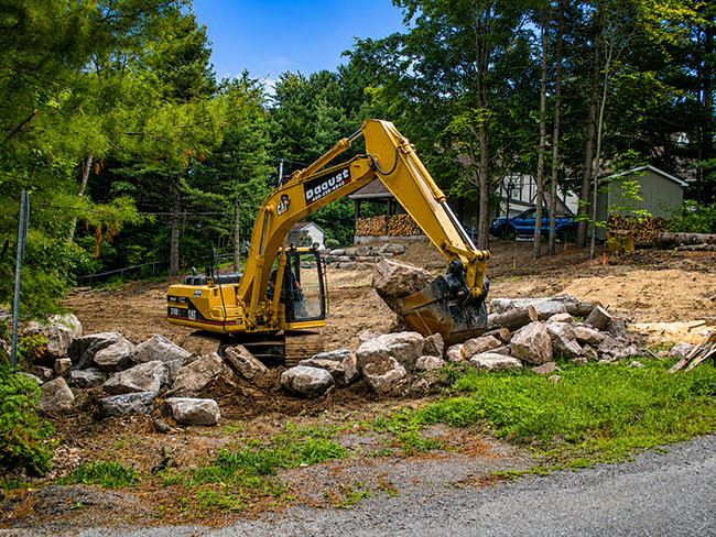 Earthwork and grading